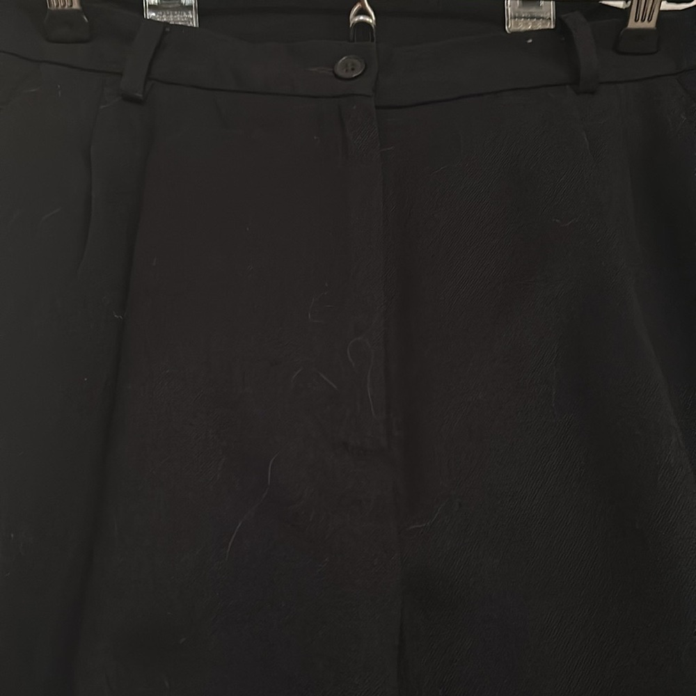 Pendleton Black Virgin Wool Pants - image 4
